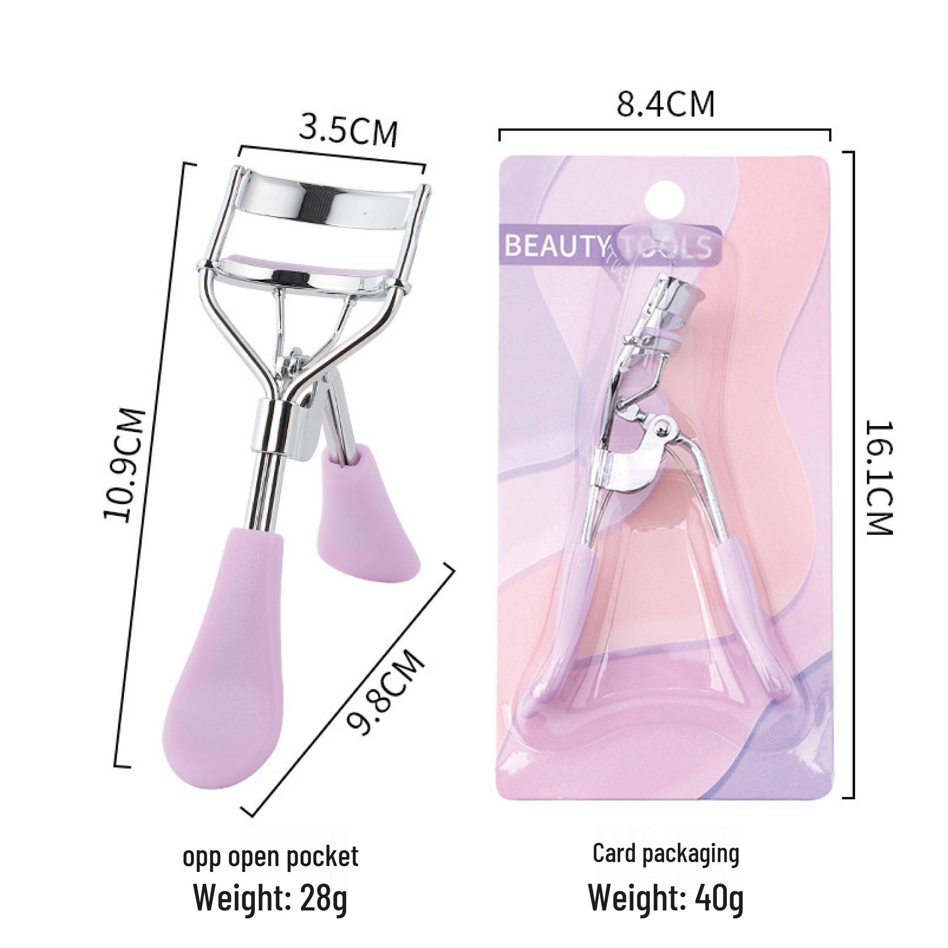 Portable Mini Eyelash Curler - Sunflower Design, Long-lasting Hold, Women s Beauty Tool Cardboard Packaging