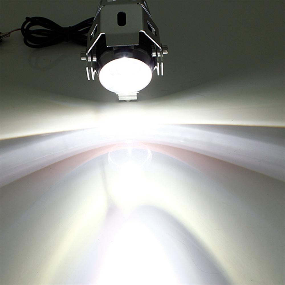 Motorcycle Spotlight LED Headlamp Fog Lamp Metal Lampshade