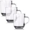 3x Glasses for Coffee, Tea, Drinking, Hot and Cold Beverages Glass Set