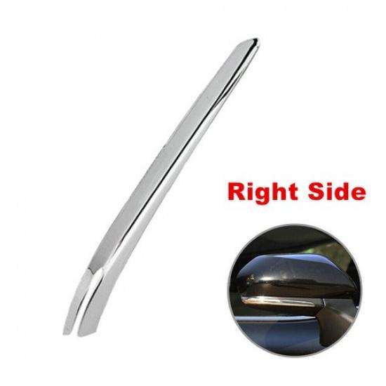 Right Side Rearview Mirror Molding Trim Chrome ABS For Toyota Camry -