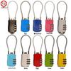 Anti-Theft Motorcycle Helmet Password Padlock with Extended Steel Wire for Bikes and E-Vehicles