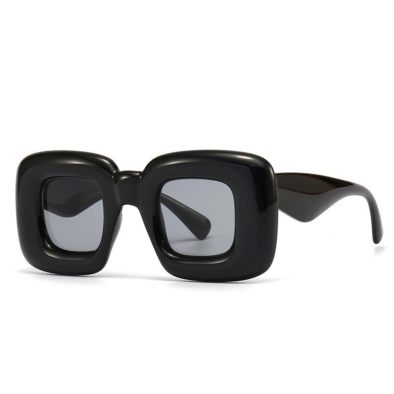 Popular European And American Concept Square Wrapped Style“ Futuristic” Sunglasses Trendy Sunglasses