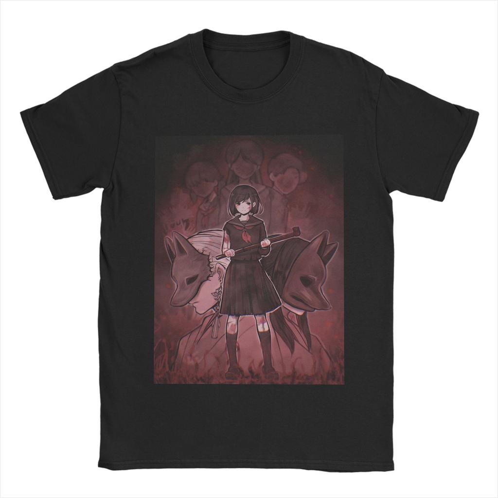 Funny Game Silent Hill F Anime Tshirts Unisex O-neck Short Sleeve Top Tee  Cotton Summer Clothing