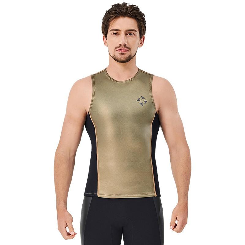 2mm Neoprene Sleeveless Wetsuit Top Snorkeling