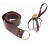 Men's Renaissance Costume Vikinges Costume Accessories Set Medieval Pirate Leather Belt Waist Bag Halloween Costumes