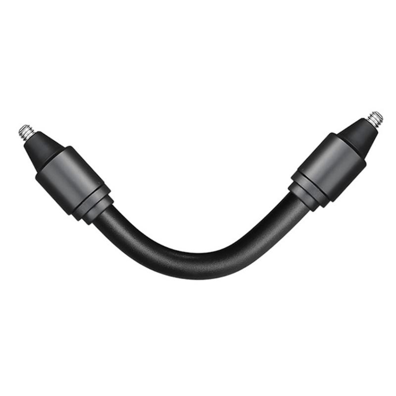 Universal 1/4 Inches Male To Male Flexible Screw Adapters Rod For DSLR Action Cameras Light Stands Phone Mounts