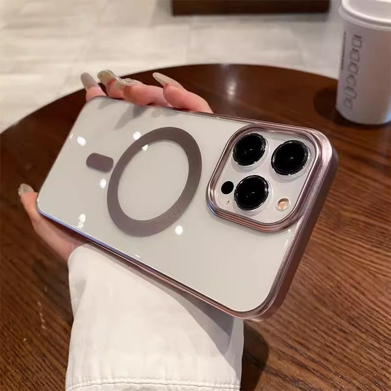 Applicable To Apple 15 Matte PC Phone Case 14 Magnetic Wireless Charging 13 Simple and Atmospheric 12 Advanced Anti Fall Protection Case