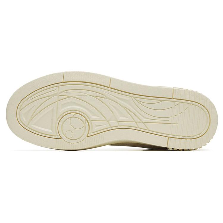 New Anta 982 Low Top Skateboard Shoes Women's White Brown 122248066-4