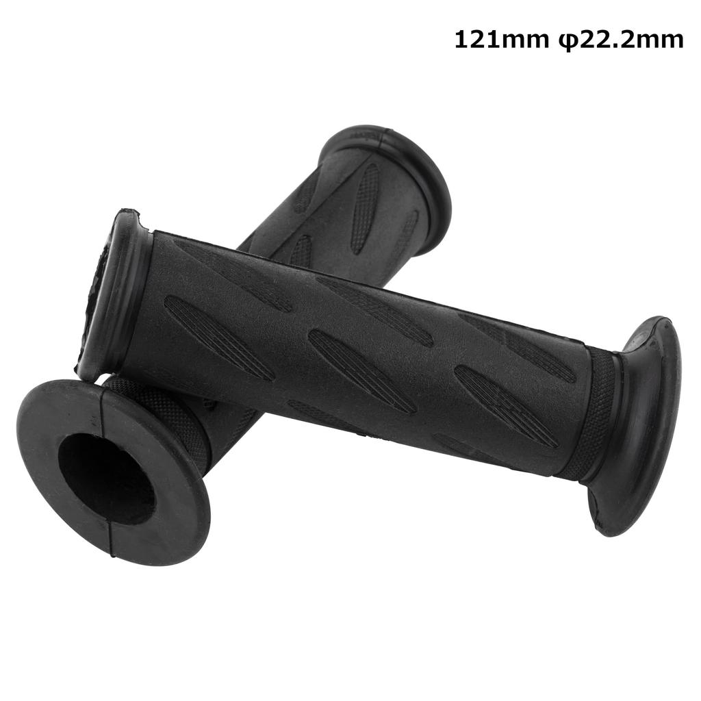 Kijima 201-6436 Motorcycle Parts Tornado Grip Through Type, Black, 4.8 X 0.8 Inches (121 X 22.2 Mm)