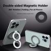 Doppelseitiger Starker Magnetischer Ständer für Magsafe 360° Drehung Fingerring Schnalle Handy Super Magnet Ständer für iPhone 17 16