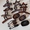 Retro Tortoiseshell Claw Clip: Elegant & Versatile Updo Hair Accessory for Women