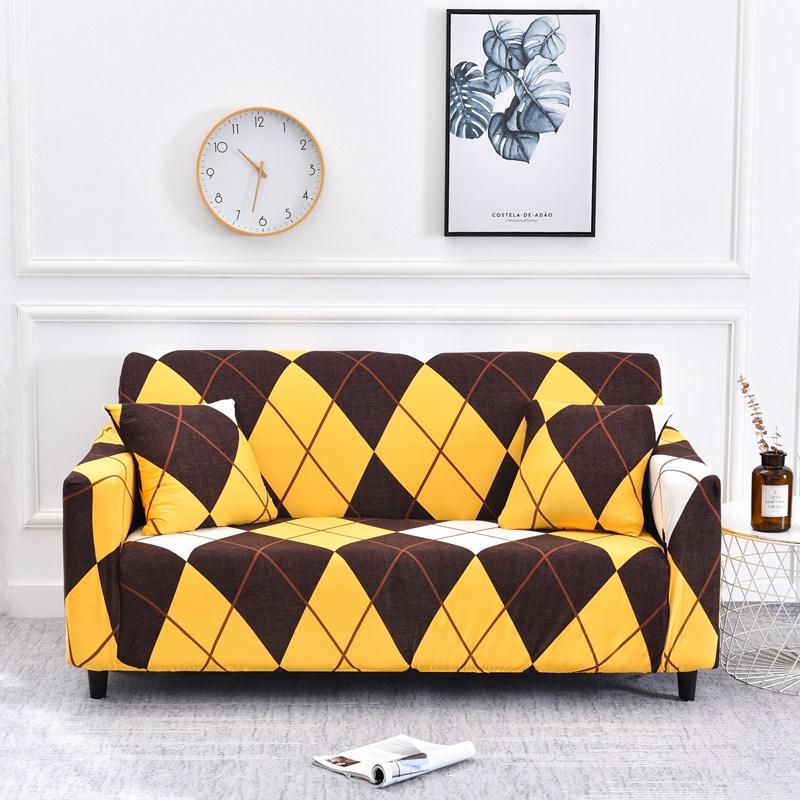 Four Seasons Elastic All Inclusive Sofa Cover Nordic Style Simple Fabric Sofa Cover