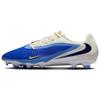 New Phantom 6 Abrasion Resistant Soccer Shoes Unisex Blue White HQ2313-400
