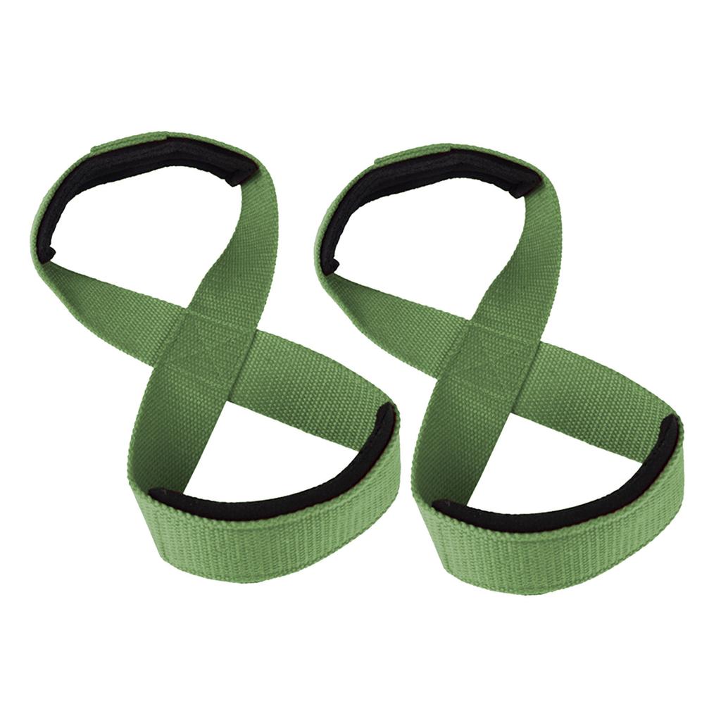 Heavy Duty Lifting Strap Figure 8 Strap Weight Lifting Power Wrist Strap for Deadlift, Powerlifting, Crosses Training