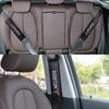 1/2Pcs Car Seat Belt Carbon Fiber Safety Belt Shoulder Cover For Mitsubishi Ralliart Outlander Lancera Asx Pajero L200 Galant