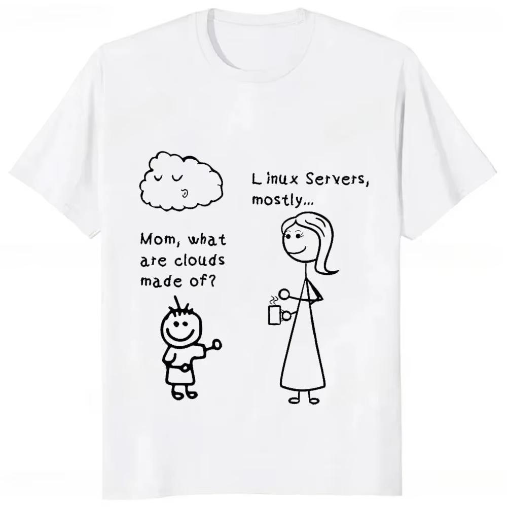 Funny Programmer Short Sleeve T-Shirt Software Developer Computer Engineer Nerd Tshirt Fashion Streetwear Women Tees