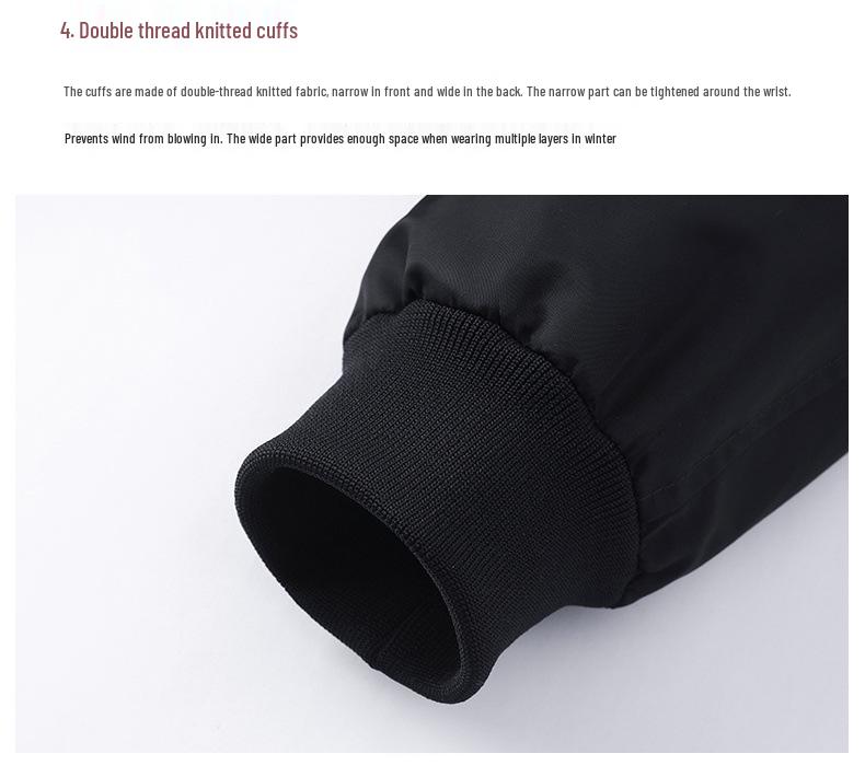 MLB & NY Collaboration American Men's Bomber Jacket - Trendy, High-Quality Cotton, Thick Padded Workwear Coat.