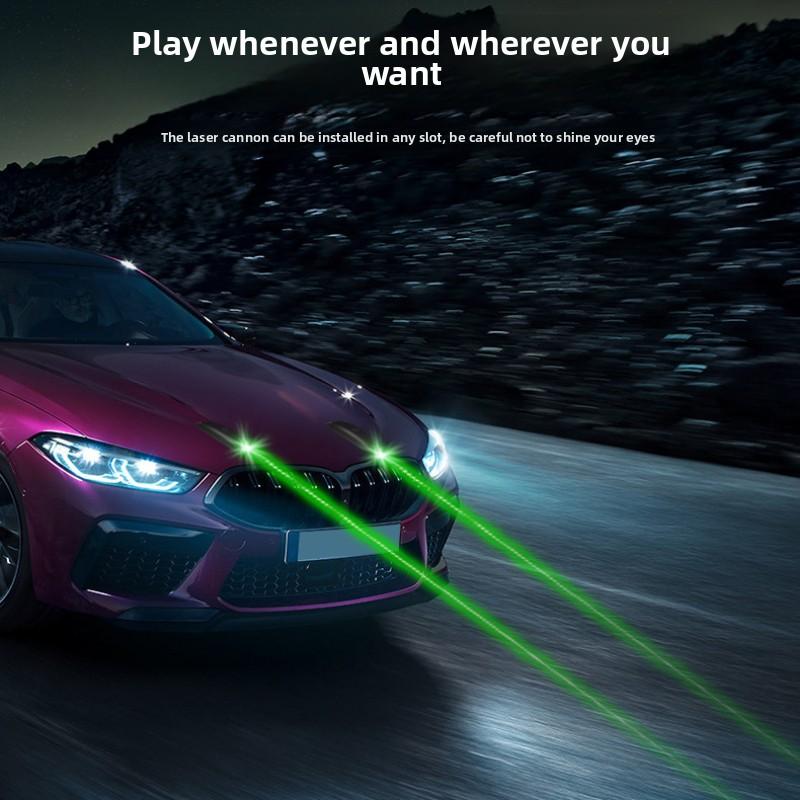 Lumină pilot de la distanță pentru vehicul Tun laser auto Ploaie și ceață Anti-coliziune din spate Asistență la viteză mare Lumină de avertizare anti-oboseală Lumină intermitentă