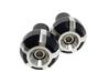 Nakira 429 Grip Bar End for Motorcycles (Silver)