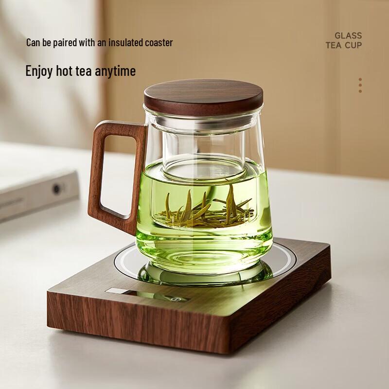 YIHUTEA Tea Infuser Glass Cup