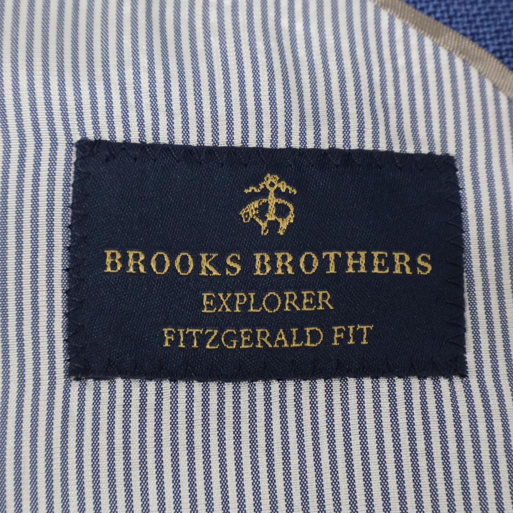 Brooks Brothers Blue 2B Wool Tailored Jacket Jacket 40L blueUsed