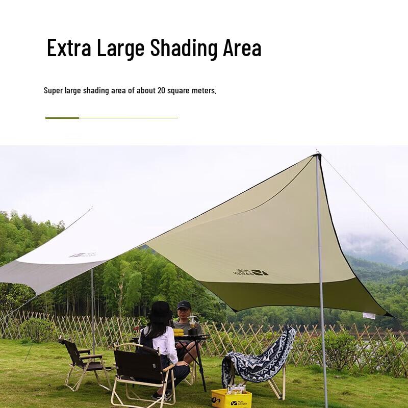 MOBIGARDEN Junting Upgraded Hexagonal Camping Tarp