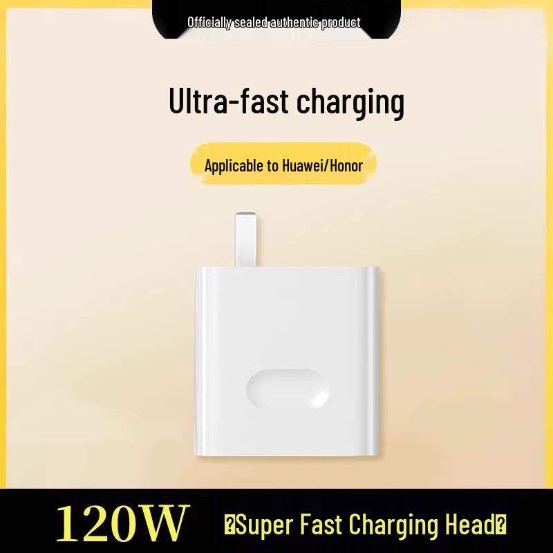 120W Super Fast Charger and 66W Flash Charging Cable Compatible with Huawei and Honor Phones.