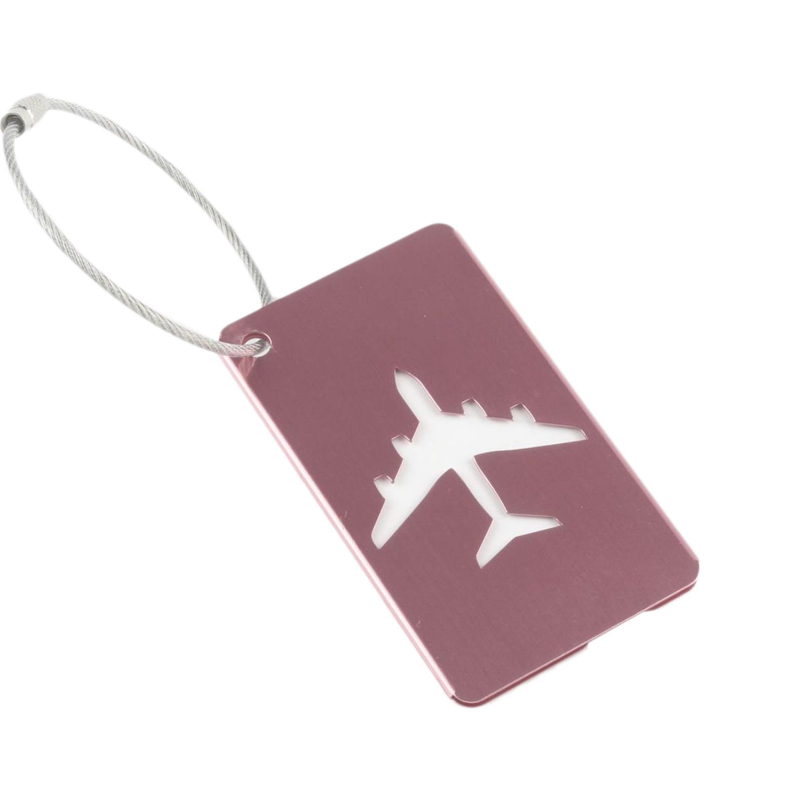 Бирки для чемодана Бирка для багажа Бирки для рюкзака с металлической петлей Имя — фото 16