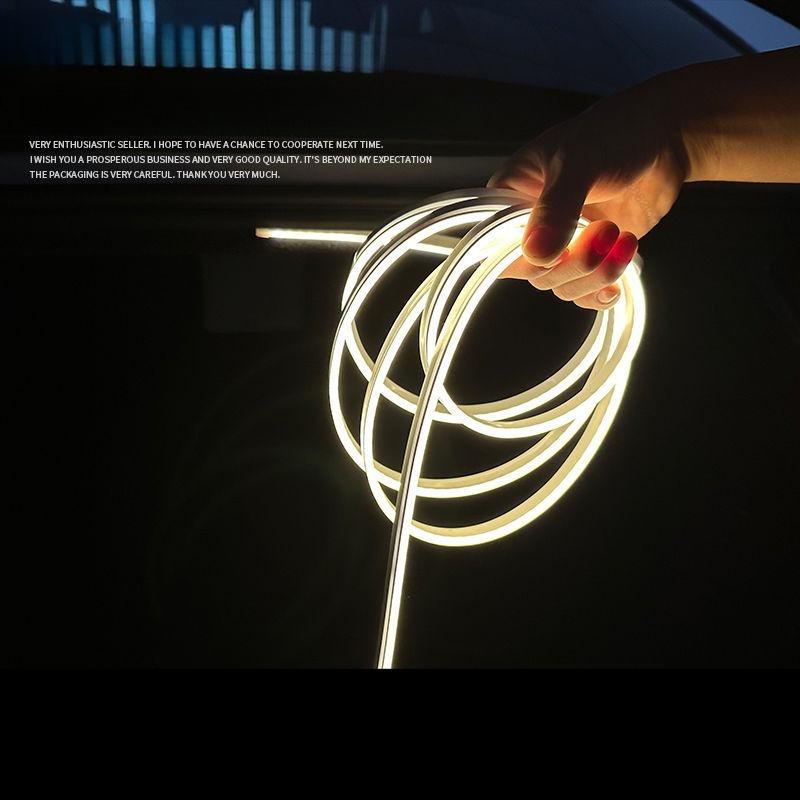 Für BYD HAN L EV DMi 2025 Auto Kofferraum Aufhellende LED-Streifenbeleuchtung Wasserdicht Flexibles Zubehör