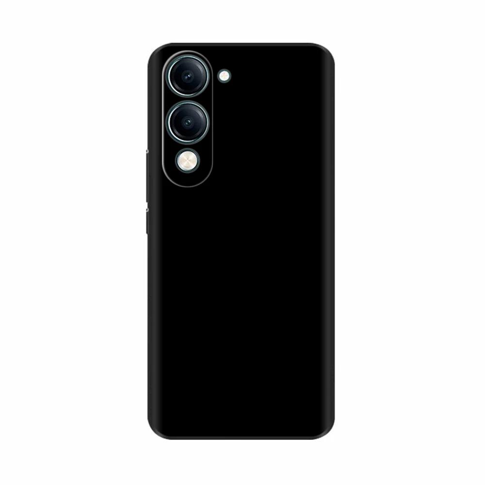 For Vivo Y19 5G Case Cool Painting Soft TPU Covers Black Silicone Back Cover for Vivo Y19 5G Y 19 Phone Cases Cartoon Fundas