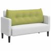 Back Cushion Light Green 120 X 24 X 50 Cm Fabric