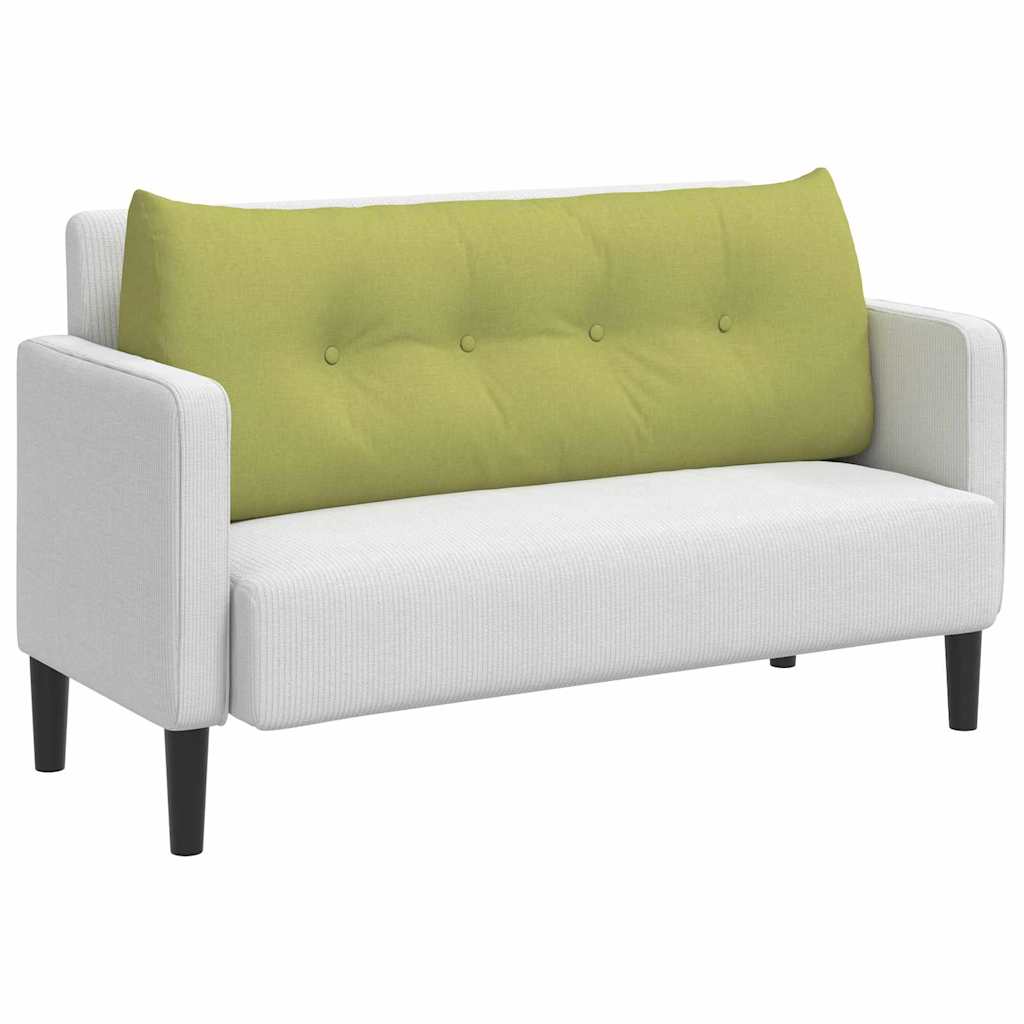 Back Cushion Light Green 120 X 24 X 50 Cm Fabric
