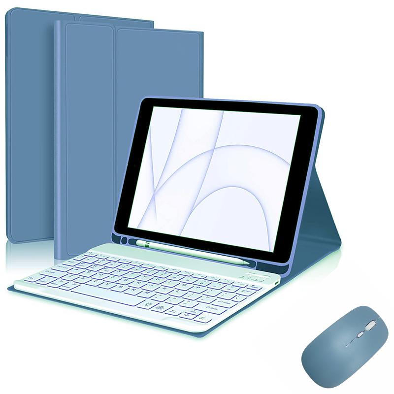 Colorful Backlit Bluetooth Keyboard Case for 2026 Redmi Pad 2 - 9.7-inch Tablet