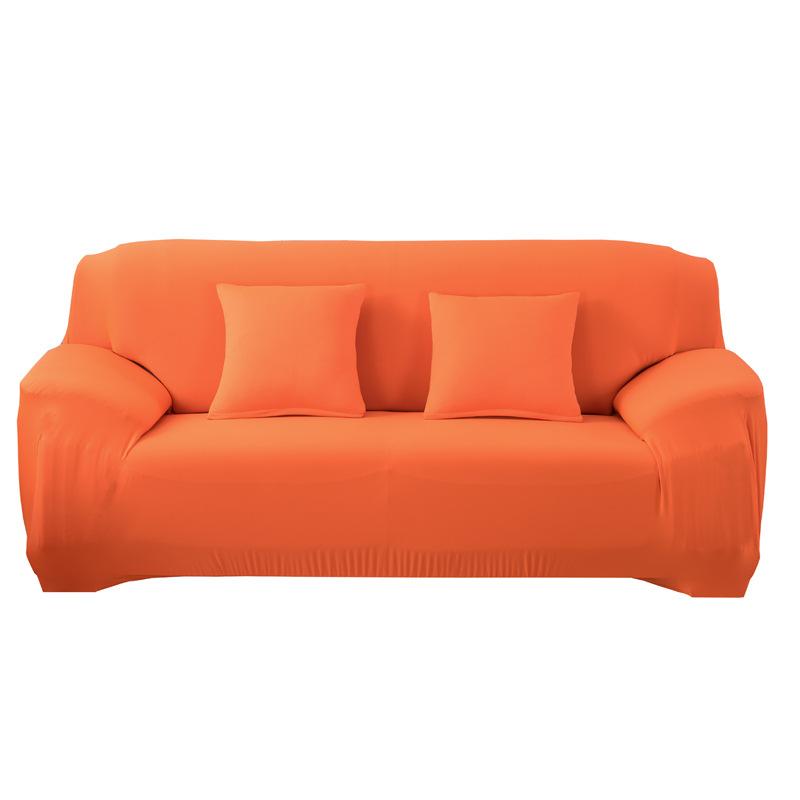 Thick Elastic Sofa Cover Solid Color Slipcover Furniture Protector for Bedroom Office Living Room Home Decor Sofa Cushions
