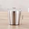 Błyszcząca Powierzchnia Kufle do Piwa Podwójna Ścianka Stal Nierdzewna Kubek do Wody Kawa Herbata Ochrona przed Oparzeniami Kubek na Imprezę Naczynia do Picia Personalizacja Logo