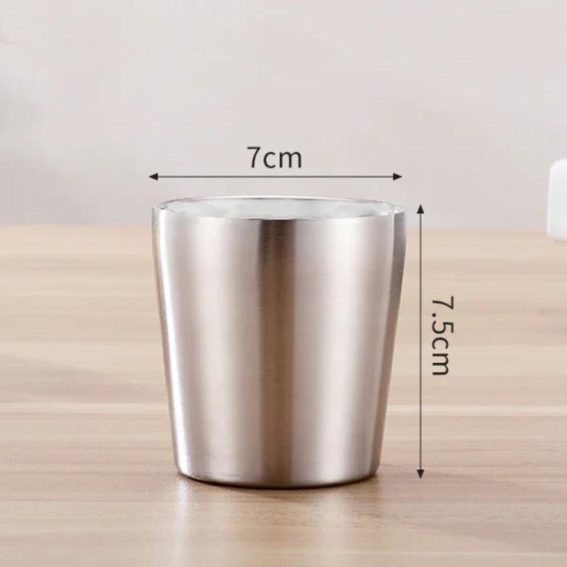 Błyszcząca Powierzchnia Kufle do Piwa Podwójna Ścianka Stal Nierdzewna Kubek do Wody Kawa Herbata Ochrona przed Oparzeniami Kubek na Imprezę Naczynia do Picia Personalizacja Logo