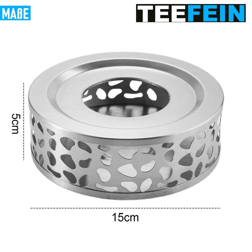 TEEFEIN Tea Warmer Stainless Steel Teapot Warmer Tea Coaster Coffee Warmer