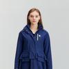 Onoff Women S Long Raincoat 3 Layer Of1803la Navy