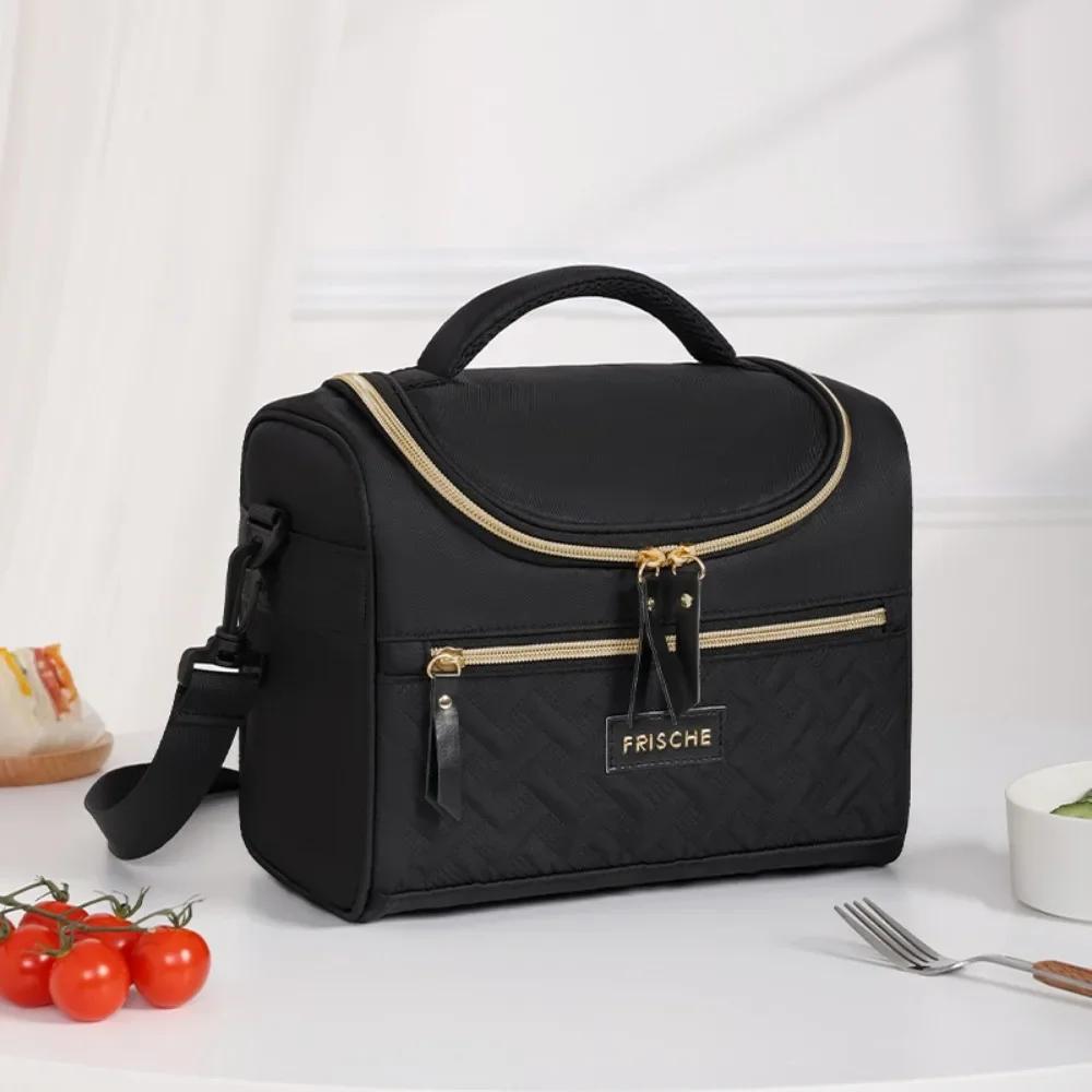 

Handheld Insulated Lunch Box Bag Insulated Soft Coolers Insulated, Double Leakproof Soft Sided Collapsible Beach Cooler for Picnic One Size фіолетовий