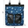 Hanging Hay Feeder Bag for Guinea Pigs, Bunnies, Chinchillas. Stars