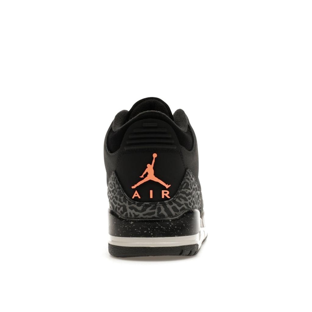 Air Jordan 3 Retro Fear 2023 Men Sneakers Grey Night-Stadium Total-Orange CT8532-080