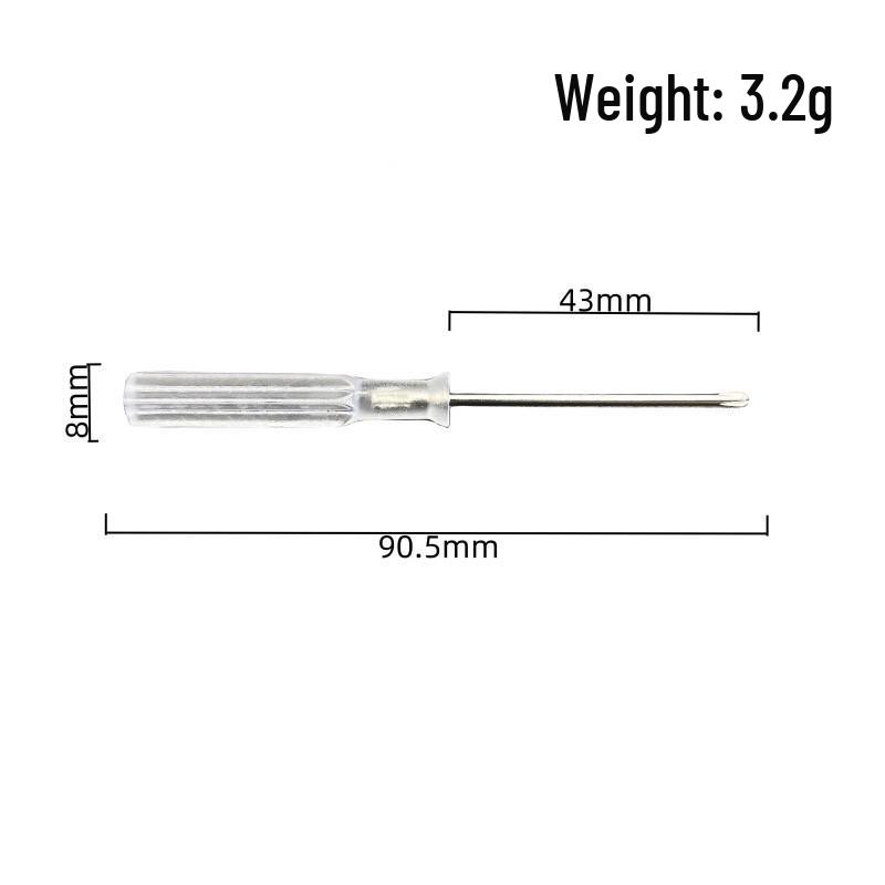 Flat-head & Phillips Head Screwdriver Toy, 2.5/3.0mm, Starter Disassembly Tool