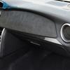 For Subaru BRZ Toyota GT86 2012-2016 2017 2018 2019 2020 LHD RHD Real Soft Carbon Fiber Car Co-pilot Console Dashboard Strip