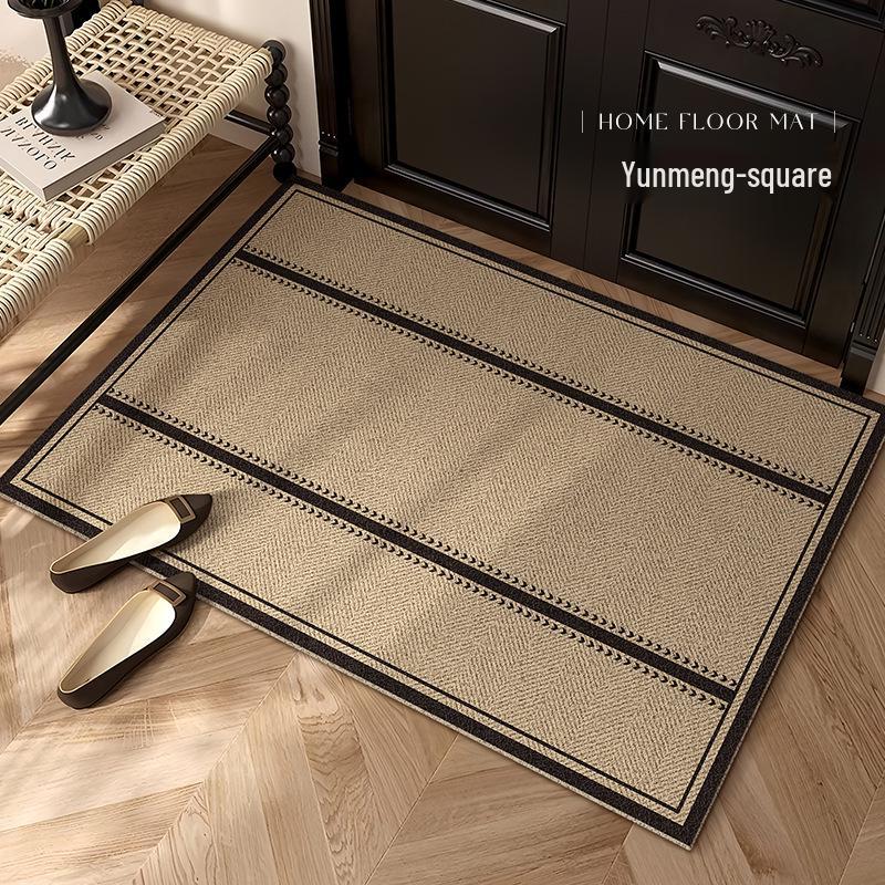 French Silk Coil Non-Slip Entrance Mat