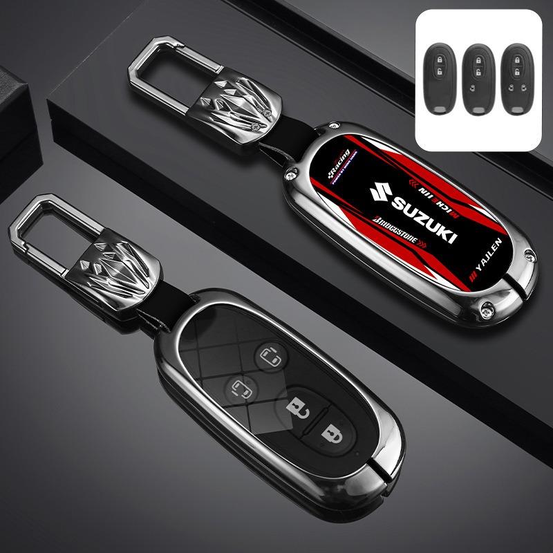 Car Remote Key Case Cover Shell Protector For Suzuki Palette Solio MR Wagon Hustler Alto Lapin Every Spacia Auto Sticker Decal