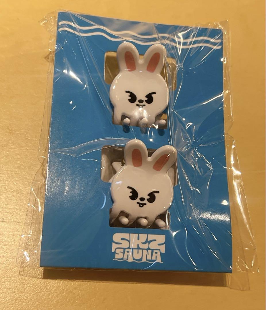 

[USED] StrayKids Pop-Up Mini Hair Clips, Reno Leavitt