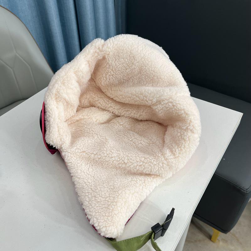 Thickened Windproof Parent-Child Pilot Hat for Boys and Girls - Warm Ear Protection for Winter