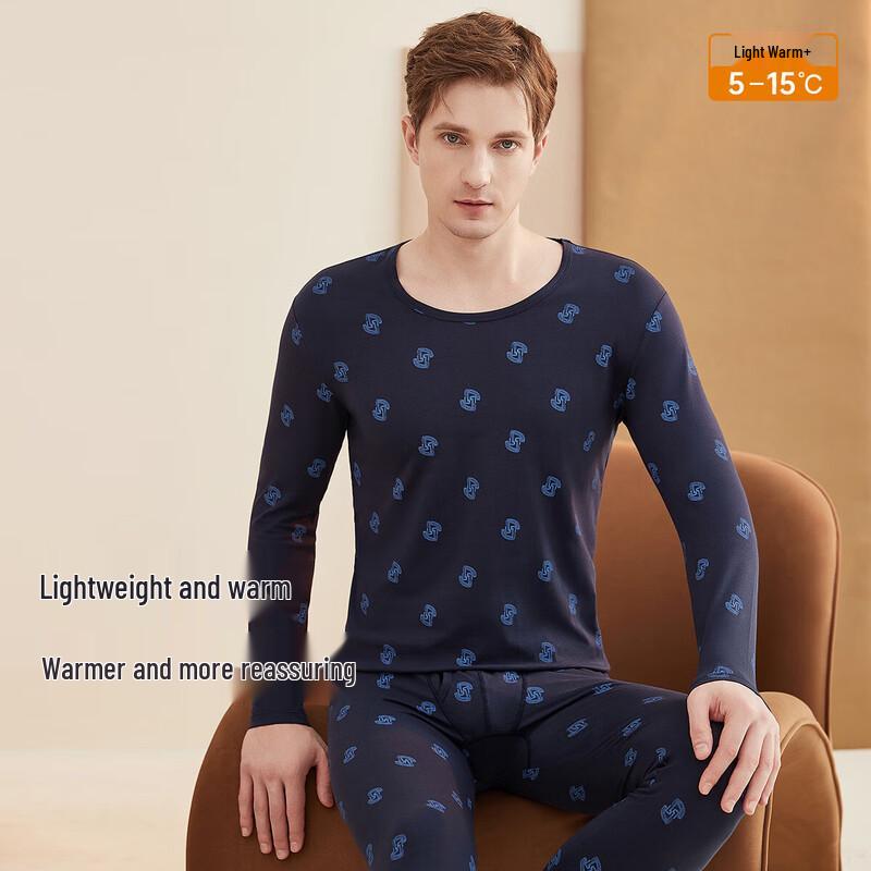 

Мужской тонкий хлопковый термокомплект XL