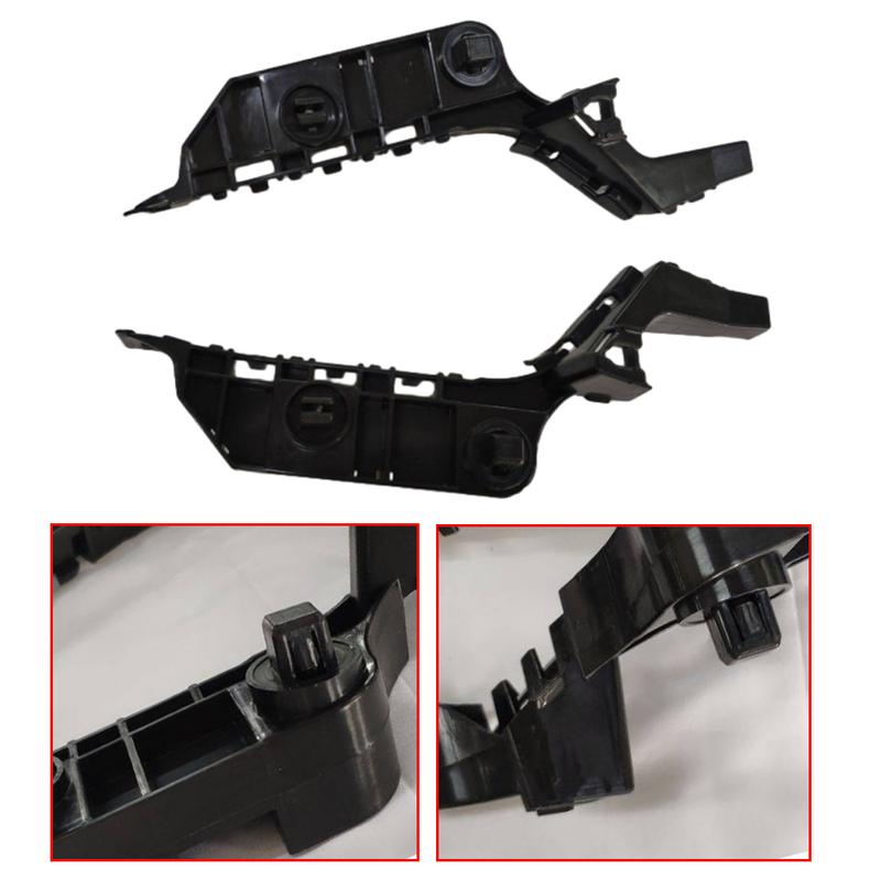 1 Pair RH+LH Front Bumper Spacer Support Bracket for Honda Accord Acura TSX 2004 2005 2006 2007 2008 71198SEA003 71193SEA003