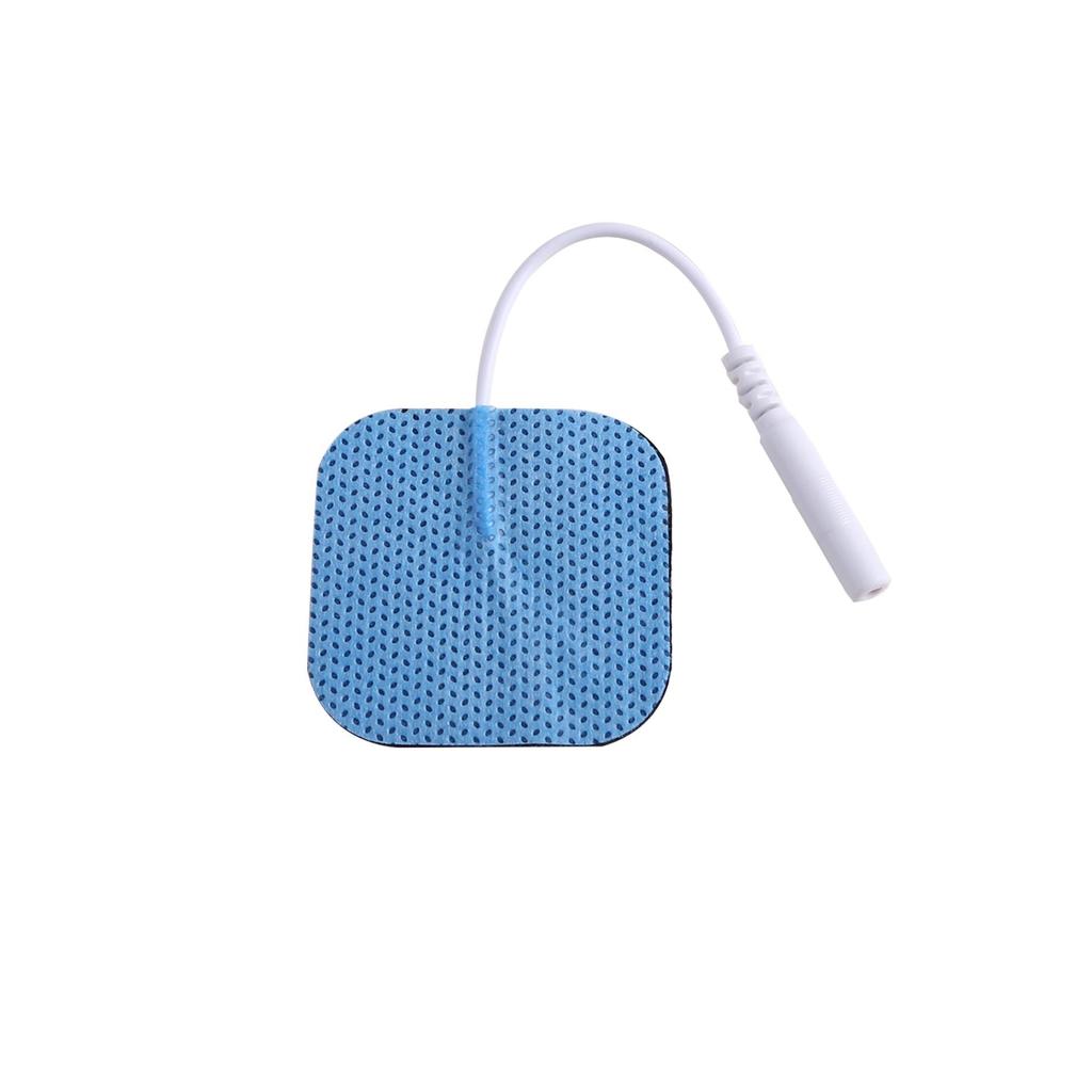 5x5cm Needle-Type Physiotherapy Electrode Pad with Lead Wire - Non-Woven Gel Patch Massager
